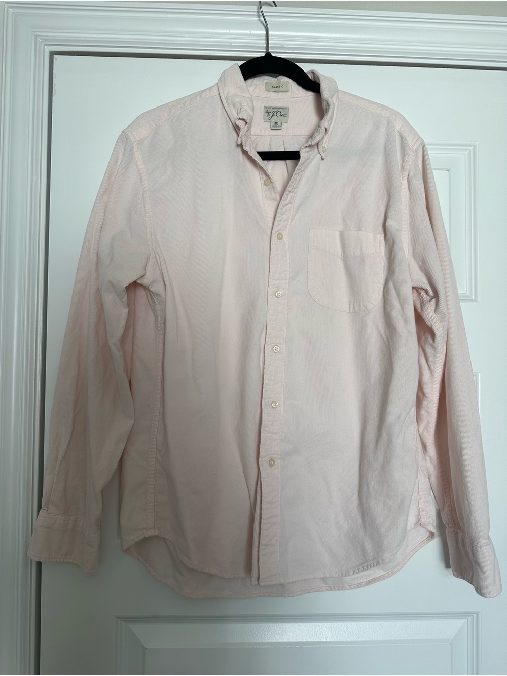 J. Crew Light Pink Button-Down Shirt